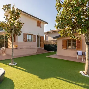  Villa Villino Esse, Libero Su 4 Lati Dependance Nel Cuore Della Versilia